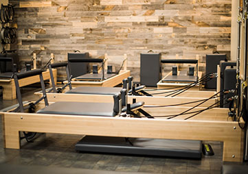 Tables in Pilates Studio