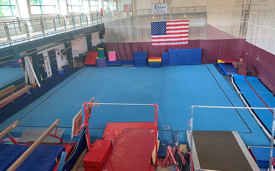 Empty Gymnastics Facility
